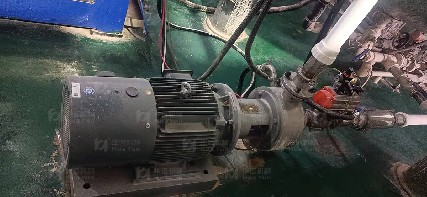 合肥某公司乳化泵使用現(xiàn)場(chǎng)